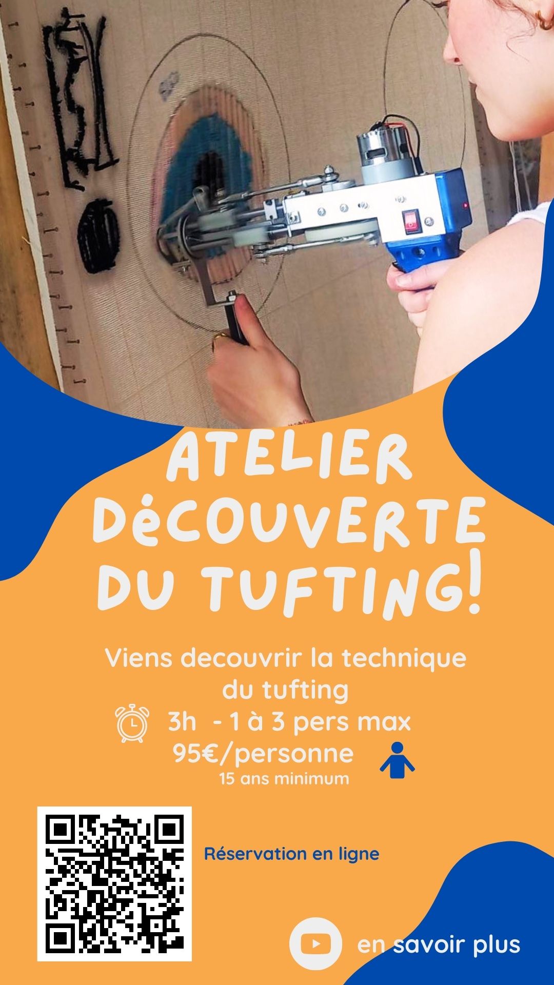 Atelier découverte du tufting